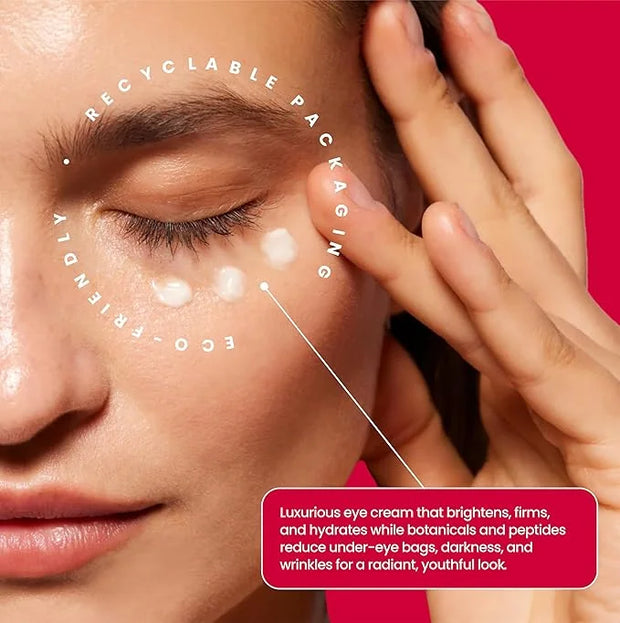 Beauty Self Defense Eye Cream Hydrating Skin-Protective Eye Cream with Silver Citrate & Peptides, 15ml - Product Image