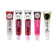 Nicka K New York 5 PACK NK Lip Gel with Vitamin E Bubble Gum, Argan, Strawberry, Cherry and Rosehip Lip Gloss - Product Image