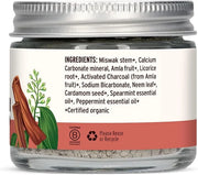 Banyan Botanicals Cinnamon Clove Tooth Powder – Ayurvedic Fluoride-Free Toothpaste Alternative with Miswak & Activated Cha...