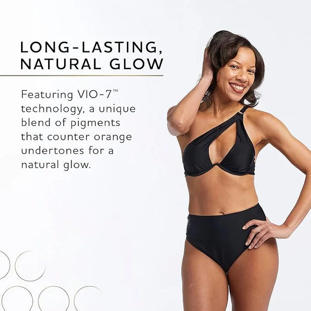 Norvell Venetian Sunless Self Tanner Mousse with Bronzer, 8 Fl Oz - Instant Self Tanning - Natural Looking - Anti-Orange -...