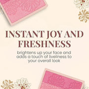 Paul & Joe Pressed Blush Palette Refill Only, Case Sold Separately, Oil-Absorbing Blush Powder, Bi-Color Face Blushes with...