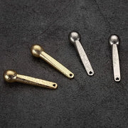 LISAPACK 4 Pack Metal Eye Cream Applicator, Eye Serum Roller Ball Massager Stick for Reduce Depuffer, Massage (Silver&Gold...