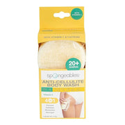 Spongeables Anti Cellulite Body Wash in a 20+ Wash Sponge, Citrus, 3 Count - Product Image