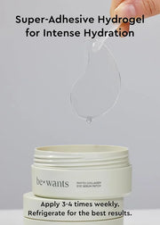 Bewants under eye patches for puffy eyes, Korean under eye mask with vegan collagen and 71.9% bamboo water, patches for da...