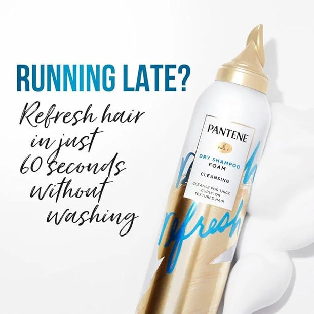 Pantene Pro-V Refresh Cleansing Dry Shampoo Foam, 5.9oz - Product Image