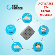 Jawline Exerciser for Men & Women – 3 (6pcs) Silicone - Product Image