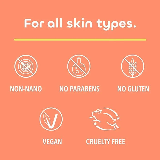 Seaweed Bath Co. Fortify & Protect Super Sheer Face Serum SPF 50 Broad Spectrum Zinc Oxide Facial Sunscreen, 1.1 Ounce, No...