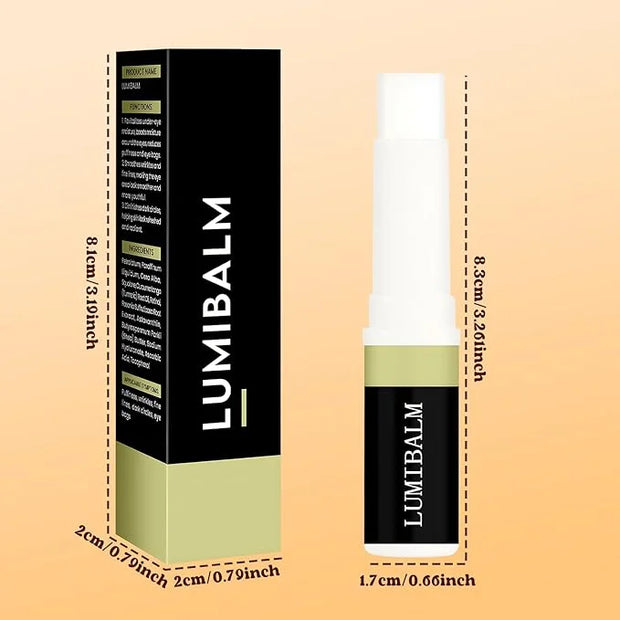 2 PCS Lumibalm Eye Serum Stick, Lumibalm Balm Stick, For Under Eye Bags, Erase Dark Circles Fade Lines, Deeply Moisturizes...