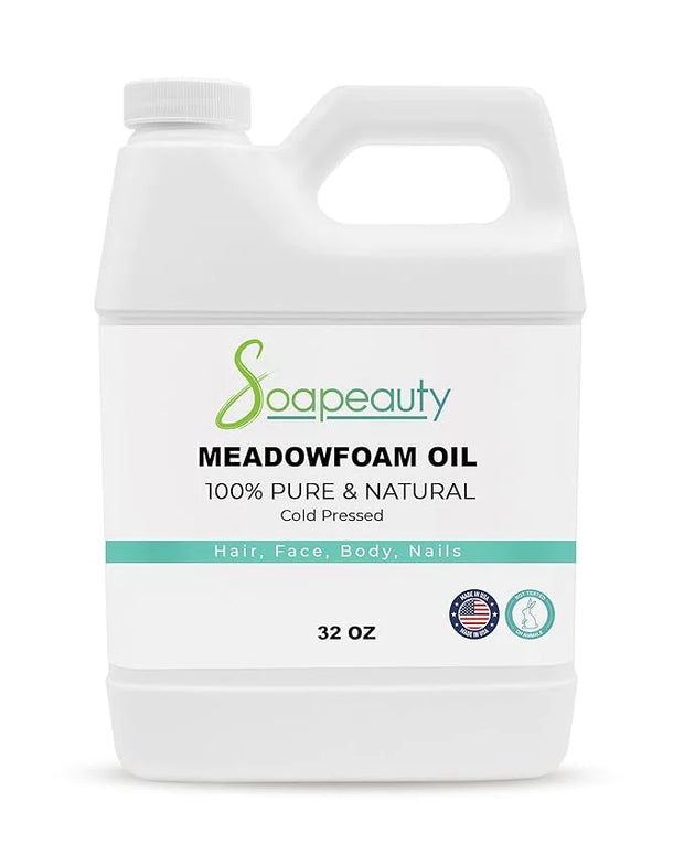 Soapeauty MEADOWFOAM SEED OIL Cold Pressed Unrefined | 100% Pure Natural Meadowfoam Seed Oil for Face & Hair | Moisturizer...