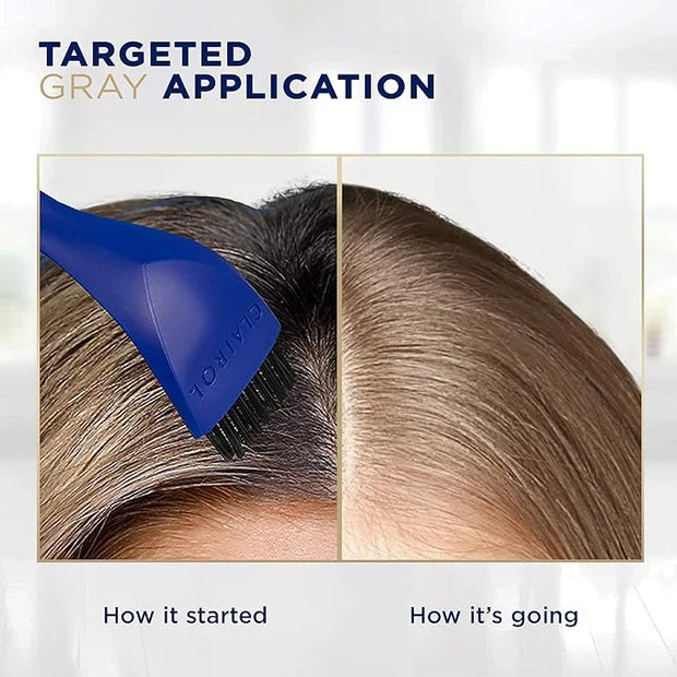 Clairol Root Touch-Up by Nice'n Easy Permanent Hair Dye, 4G Dark Golden Brown Hair Color, Pack of 4 - Product Image