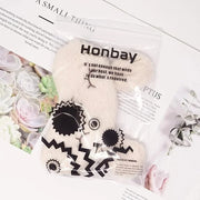 Honbay Plush Rabbit Sleeping Eye Mask Cute Cartoon Animal Eye Mask for Children (Beige) - Product Image