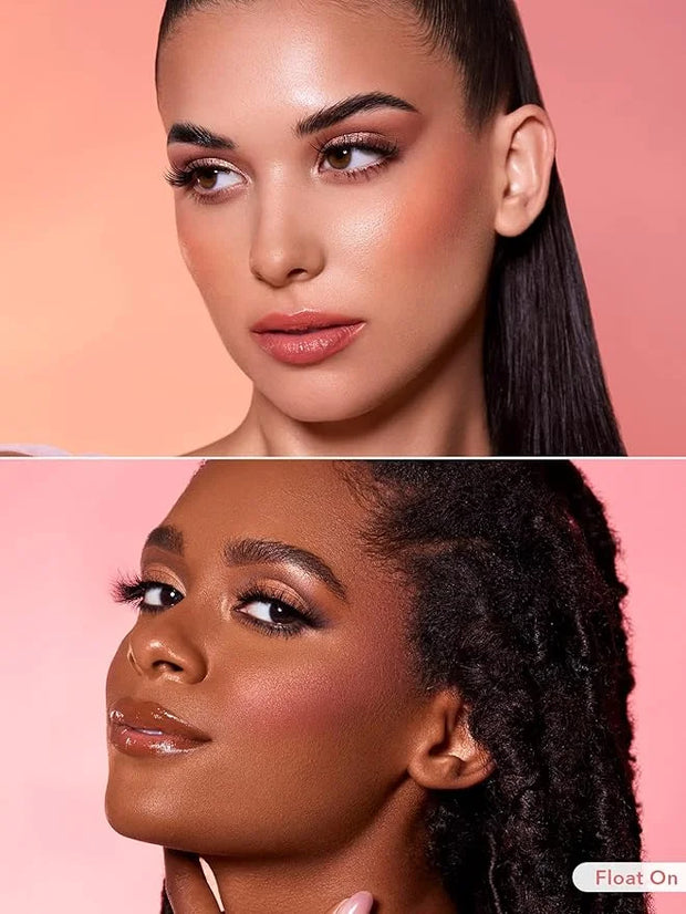 SHEGLAM Color Bloom Dayglow Liquid Blush Makeup for Cheeks Shimmer Finish - Float On - Product Image