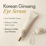 The Face Shop Ginseng Glow Eye Serum - Reduces Visible Dark Circles & Wrinkles, with Korean Ginseng, Retinol, Anti Aging, ...