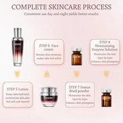 12 Pcs Moisturizing Facial Skin Care Set Skin Beauty Care Anti-Aging Skincare Kits With cleanser, toner, lotion, Essence, ...