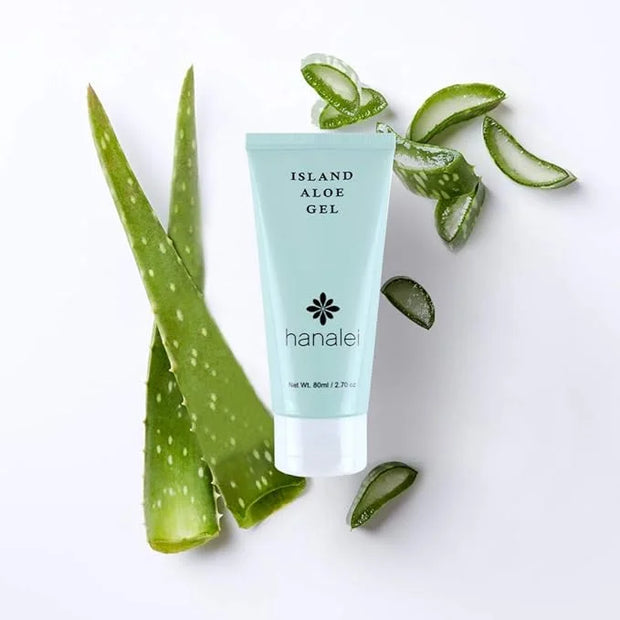 Hanalei Cooling Island Aloe Gel, Cruelty-Free and Paraben-Free, Everyday Moisturizer and After Sun Care, Soothing Gel, Hyd...