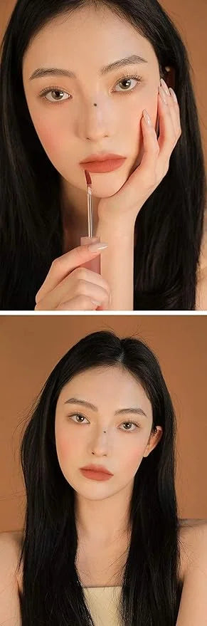 3CE BLUR WATER TINT(4.6g) soft lip with less smear with a blurry finish (#CORAL MOON) with sun cream(1ml*3ea) - Product Image