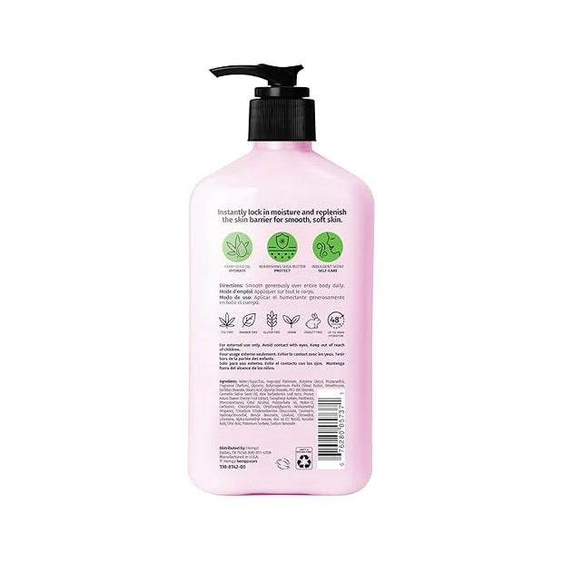 Hempz Dark Red Cherries Lotion, Ultra Hydrating Moisturizer for Body, Hands and Feet 17 oz. - Product Image