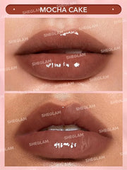 SHEGLAM Glaze Daze Lip Gloss Shiny Tinted Lip Gloss High Gloss Finish Plumping Lip Care Nourishing Not Easy to Fade Liquid...