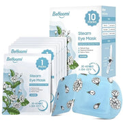 Steam Eye Mask, 10 Packs Heated Eye Mask, Self Heating Disposable SPA Warm Compress for Eyes Sleep Mask, Soothing Moist He...