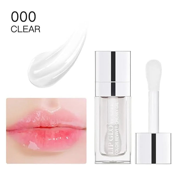Hydrating Lip Glow Oil, Moisturizing Lip Glow Oil, Nourishing Glossy Transparent Lip Oil, Plumping Lip Oil, Lip Balm, Non-...