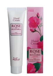 Rose of Bulgaria Gift Set for Women - Hair Shampoo, Cosmetic Soap, Hand Cream with Rose Water - Product Image