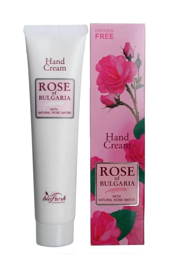 Rose of Bulgaria Gift Set for Women - Hair Shampoo, Cosmetic Soap, Hand Cream with Rose Water - Product Image