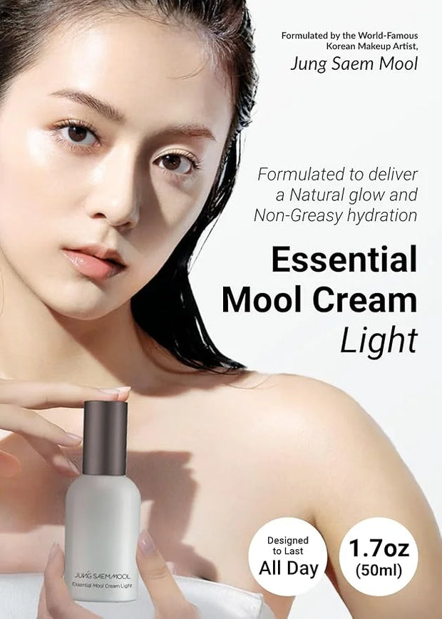 [JUNGSAEMMOOL OFFICIAL] Essential Mool Cream Light 1.7oz | Hydration Moisturizer | for Combination, Oily Skin - Product Image