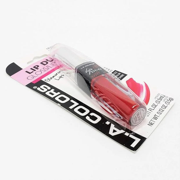 L.A. LA Colors Lip Duo Lipstick Lip Gloss Lipgloss 2 in 1 (ETERNAL FLAME) - Product Image