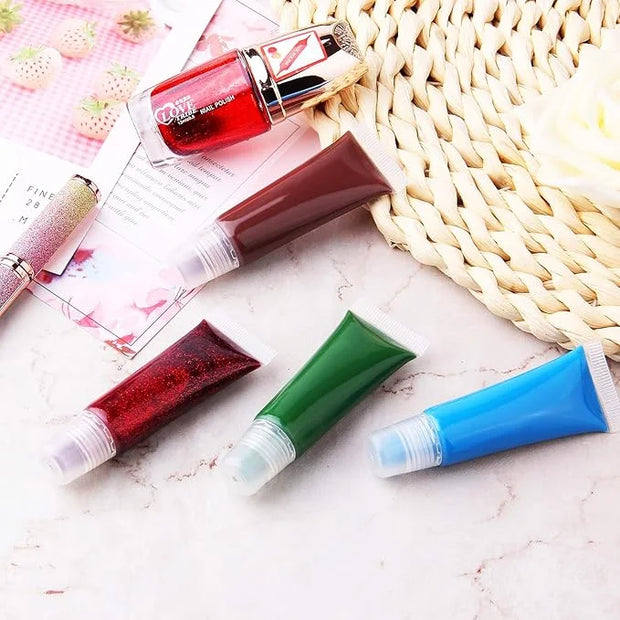 50Pcs 10ml Empty Lip Gloss Tubes Empty Lip Balm Tubes for DIY Lip Gloss Balm Cosmetic - Product Image