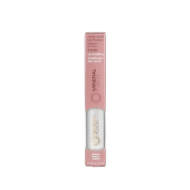 Mineral Fusion Hydro-Shine Lip Gloss Plumper, Clear, 0.15 Ounce - Product Image