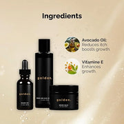 Golden Grooming Co. Everyday Beard Bundle – Complete Beard Care Set | Includes Beard Oil, Balm & Shampoo (Regular, Fresh) ...