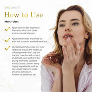 Luxe Beauty No-Beeswax & Petroleum Organic Lipstick