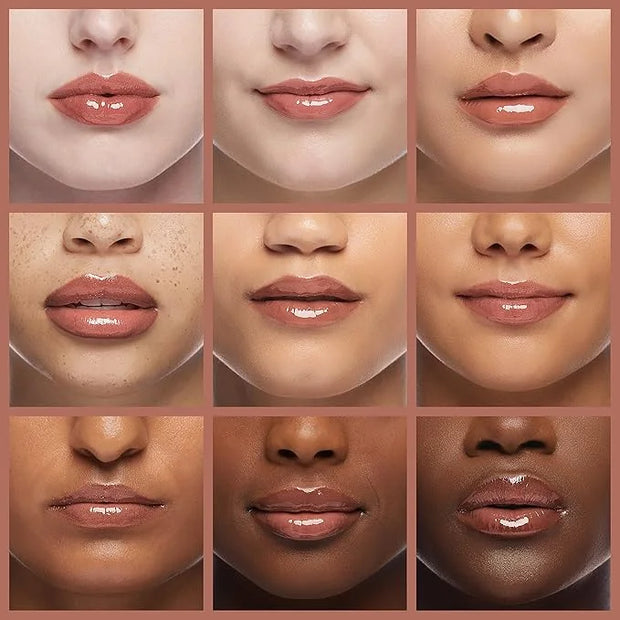 wet n wild MegaSlicks Lip Gloss, Ultra-Glossy, Vitamin-E Enriched, Ultra-Gloss High Shine Moisturizing, Cruelty-Free & Veg...