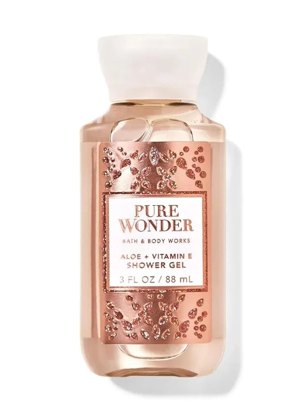 Bath & Body Works Pure Wonder Travel Size Shower Gel 3.0 oz (Pure Wonder) - Product Image