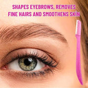 BYONE Razor, Face Razors for Women, Facial Hair Removal, Dermaplaning Tool, Exfoliator & Shaver for Smooth Skin, Microblad...