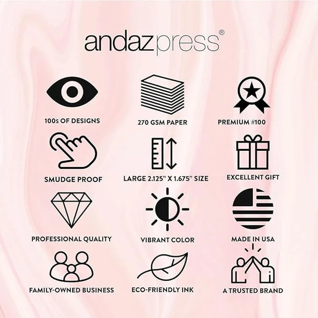 Andaz Press Personalized Lip Balm Party Garden