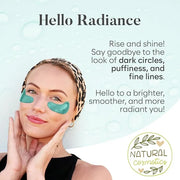 Aloe Vera Under Eye Patches (30 PAIRS), For Puffy Eyes and Dark Circles, Under Eye Mask with Hyaluronic Acid & Hydrolyzed ...