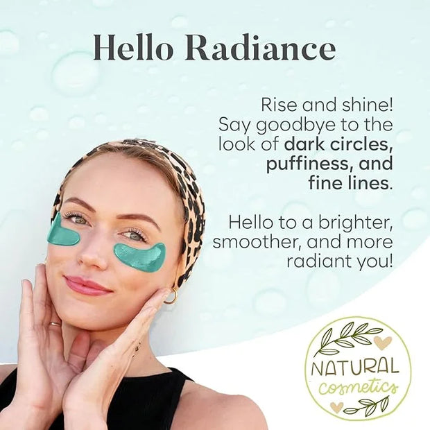 Aloe Vera Under Eye Patches (30 PAIRS), For Puffy Eyes and Dark Circles, Under Eye Mask with Hyaluronic Acid & Hydrolyzed ...