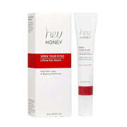 Hey Honey Open Your Eyes Lifting Eye Serum | Under Eye Cream for Dark Circles & Puffiness | Around The Eyes Hydration | Su...