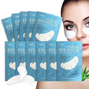 100 Pairs V-Shaped 100% Natural Eyelash Extension Under Eye Gel Pads Kit, Hydrogel Eye Patches with Collagen & Aloe Vera, ...