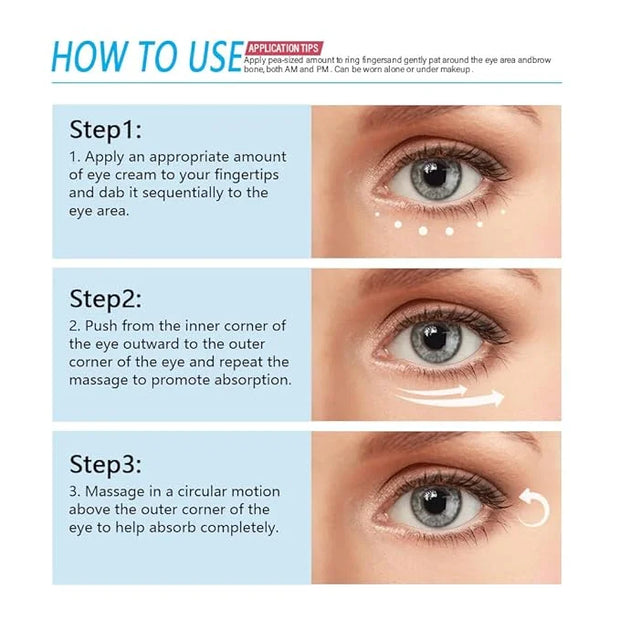 Caffeine Eye Serum, Retinol Eye Firming Serum for Dark Circles and Puffiness, Anti Aging Eye Serum with Hyaluronic Vitamin...
