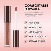 Hydrating Lip Glow Oil, Plumping Lip Oil, Tinted Lip Plumper Gloss,Younger-Looking Lips | Nourishing Long Lasting Non-Stic...