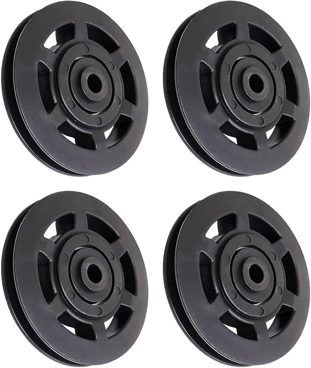 4X Bearing Pulley Wheel GYM Fitness Equipment Part 3-3/4 Inch - Product Image