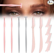 Eyebrow Razors for Women, Replaceable Face Razors kit, Dermaplane Shaving Tool for Men & Women, Face Razors for Peach Fuzz...