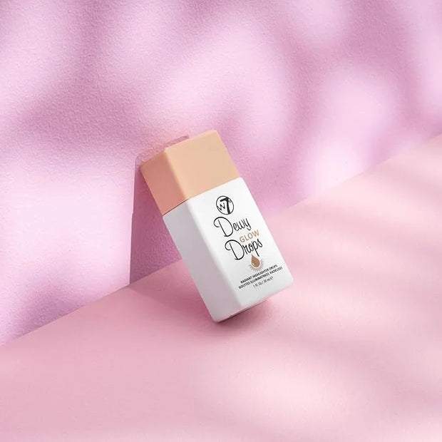 W7 Dewy Glow Drops - Liquid Highlighter Drops For Glowing Skin & A Radiant Finish - Product Image