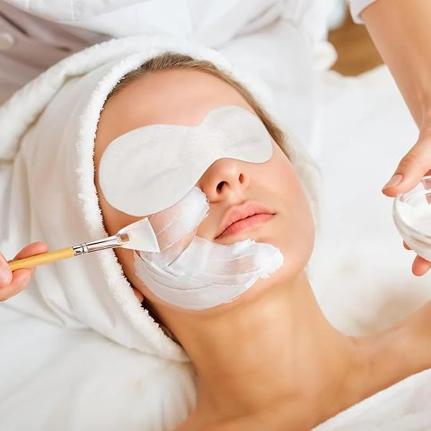 200 Sheets Disposable Facial Eye Mask Paper Non-Woven Eye Care Cotton Eye Pads Cosmetic Eye Patches Spa Eye Covers Beauty ...