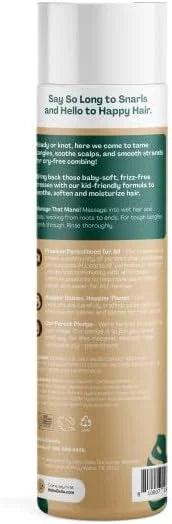 Hello Bello Creamy Coconut Shampoo & Body Wash - 10 oz + Conditioner - Gentle Hypoallergenic, pH-Balanced, Vegan, and Derm...