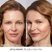 LAURA GELLER NEW YORK Geller's Greatest Lift-n-Glow Baked Trio Palette - Highlighter, Blush, Bronzer - All Skin Tones - Pr...
