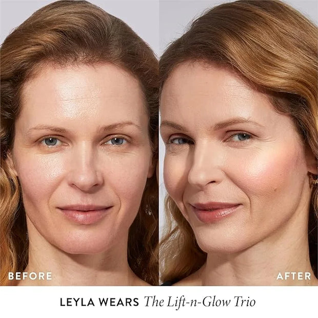 LAURA GELLER NEW YORK Geller's Greatest Lift-n-Glow Baked Trio Palette - Highlighter, Blush, Bronzer - All Skin Tones - Pr...