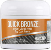 Pro Tan, Quick Bronze, Top Coat Sheen, Dark Brown Posing Gel, Instant Color, Streak Free, Dries Quickly, Water Resistant, ...